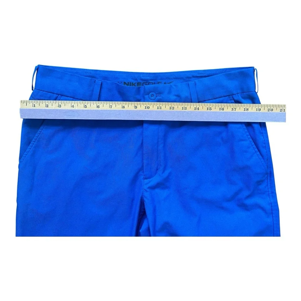 Nike Golf Mens 36x34 Pants‎ Trousers Modern Dri-fit, Blue, Polyester